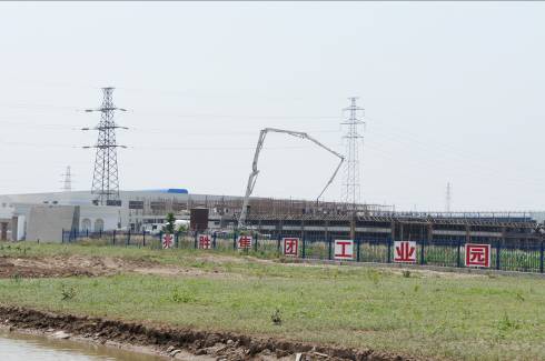 兆勝新工業(yè)園建設(shè)進展 兆勝新工業(yè)園建設(shè)進展